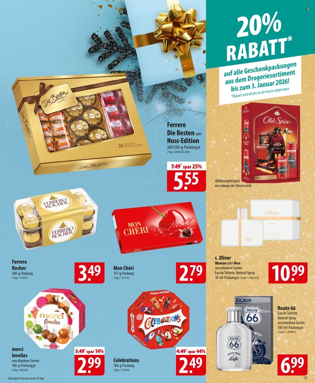 famila Prospekte  - 15.12.2025 - 20.12.2025. Seite 15