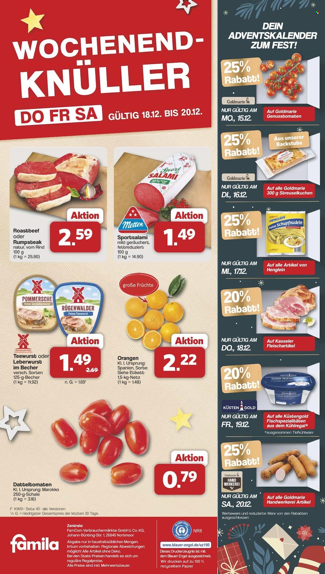 famila Prospekte  - 15.12.2025 - 20.12.2025. Seite 44