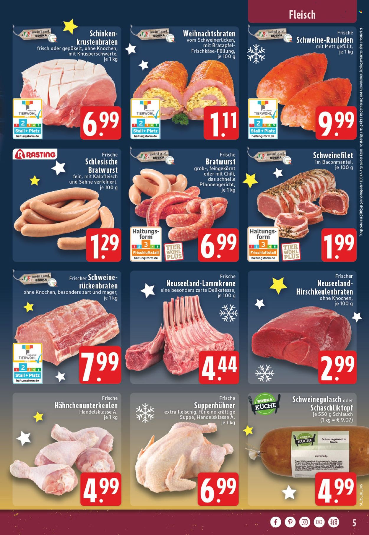 Edeka Prospekte  - 15.12.2025 - 20.12.2025. Seite 5