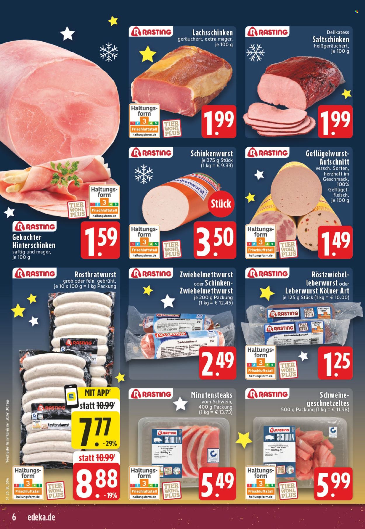 Edeka Prospekte  - 15.12.2025 - 20.12.2025. Seite 6