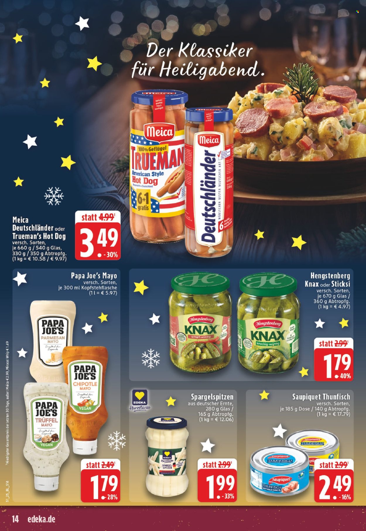 Edeka Prospekte  - 15.12.2025 - 20.12.2025. Seite 14