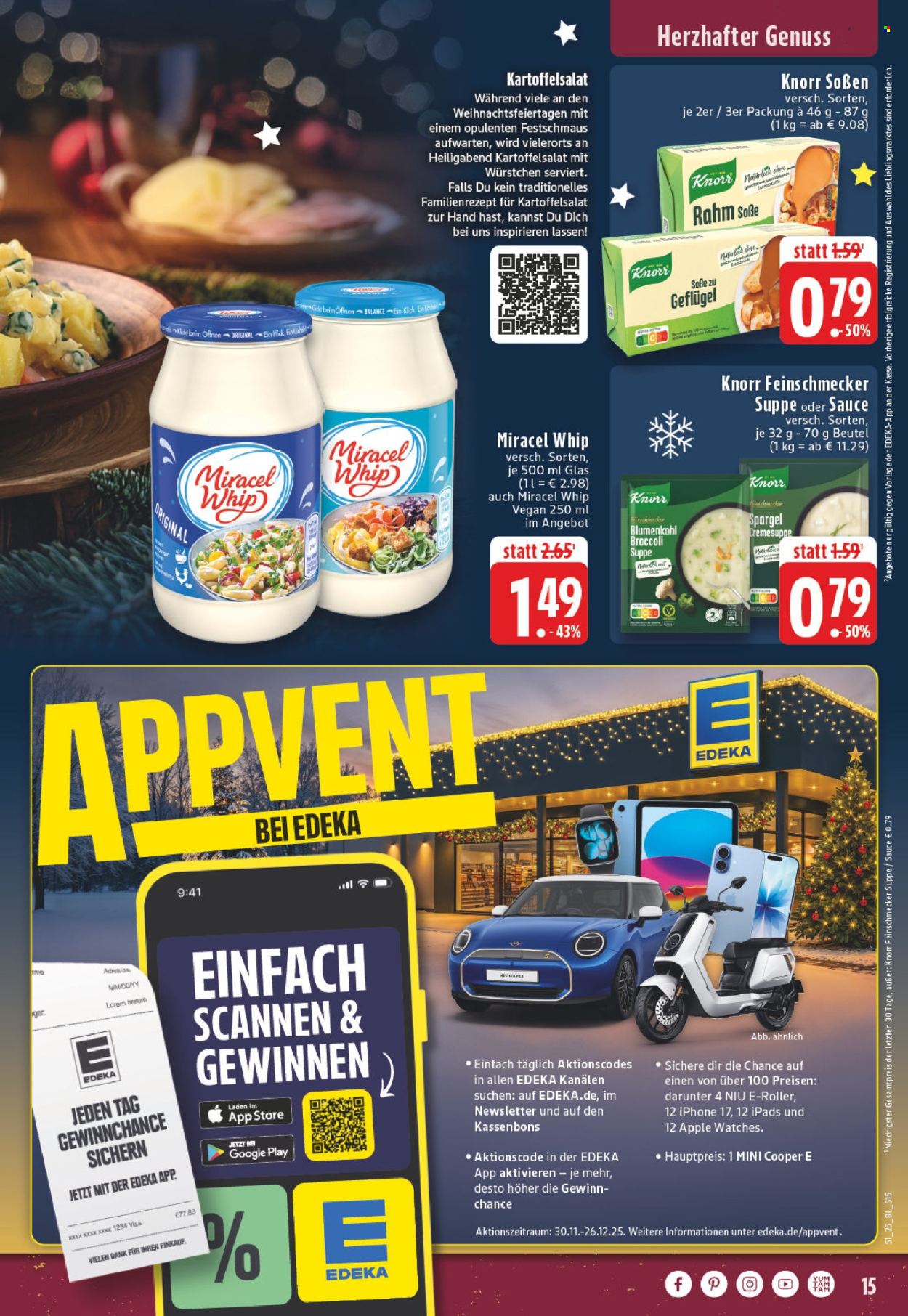 Edeka Prospekte  - 15.12.2025 - 20.12.2025. Seite 15