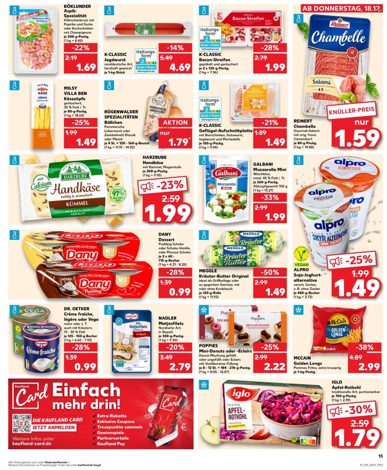 Kaufland Prospekte  - 18.12.2025 - 24.12.2025. Seite 15