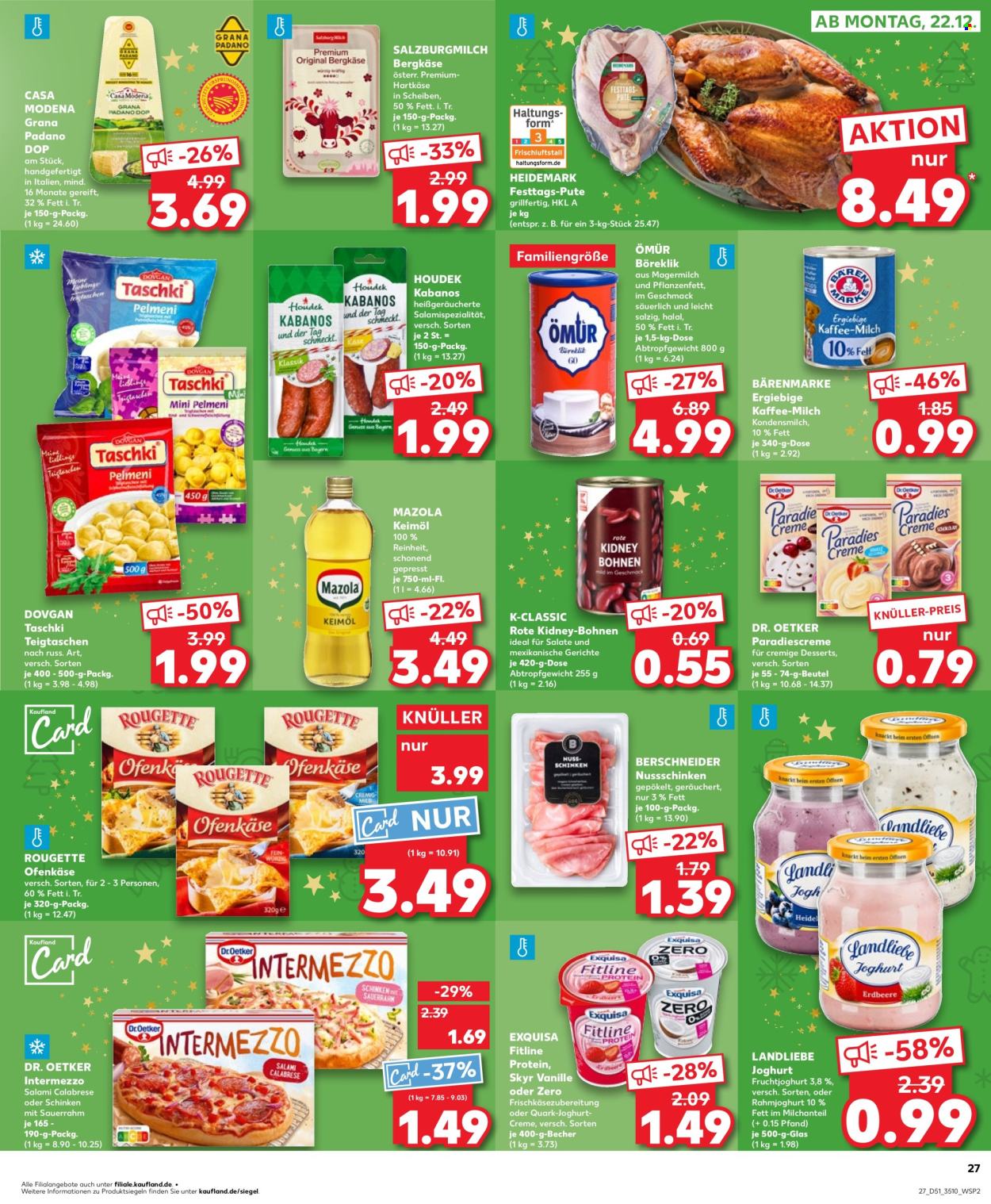 Kaufland Prospekte  - 18.12.2025 - 24.12.2025. Seite 27