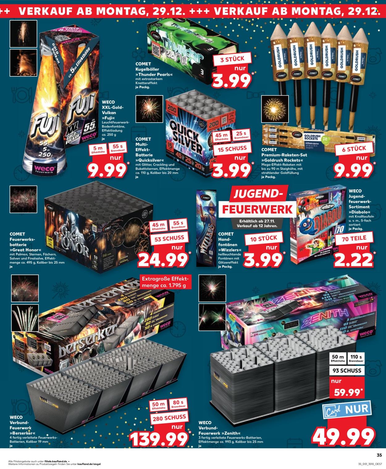 Kaufland Prospekte  - 18.12.2025 - 24.12.2025. Seite 35