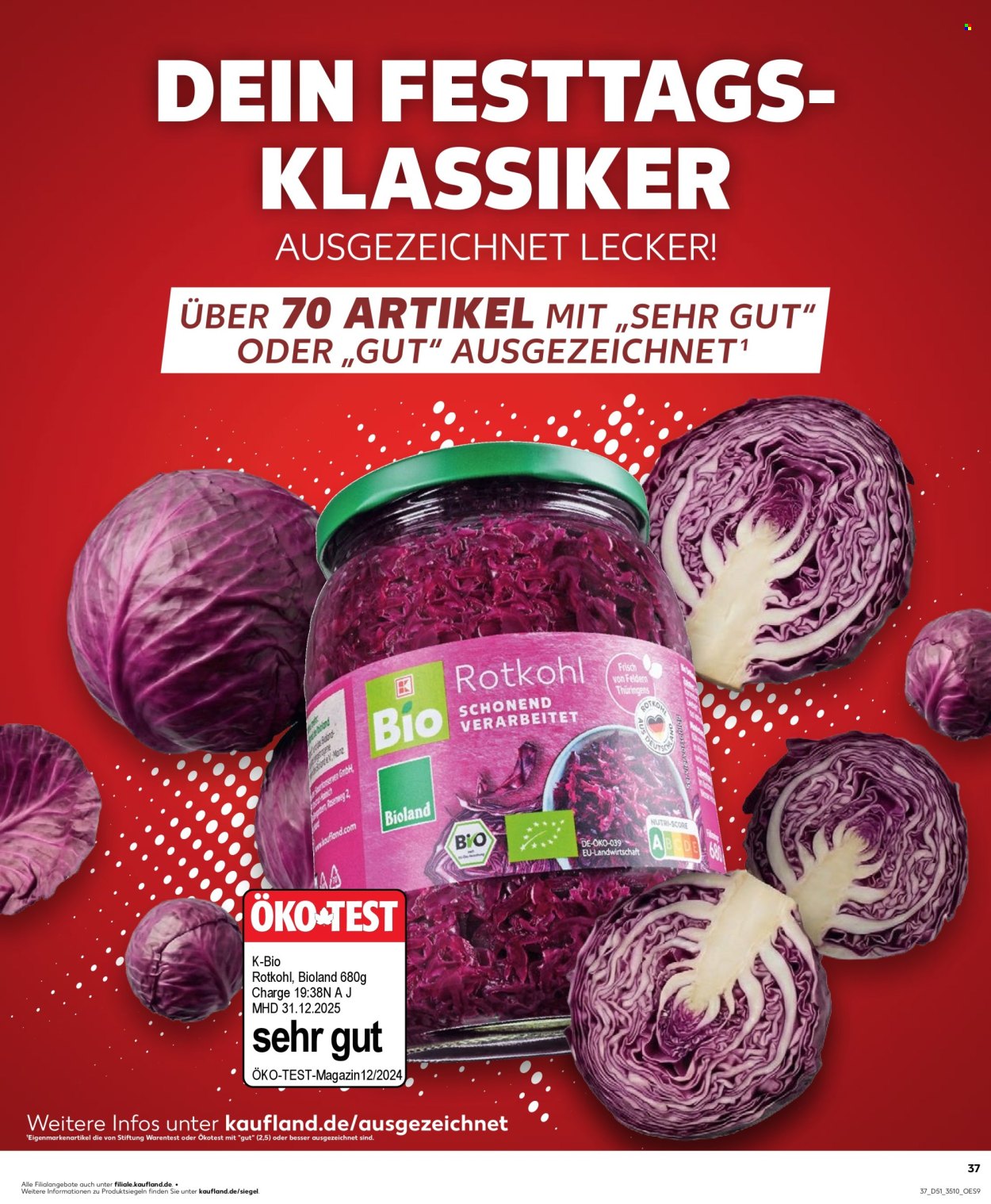 Kaufland Prospekte  - 18.12.2025 - 24.12.2025. Seite 37