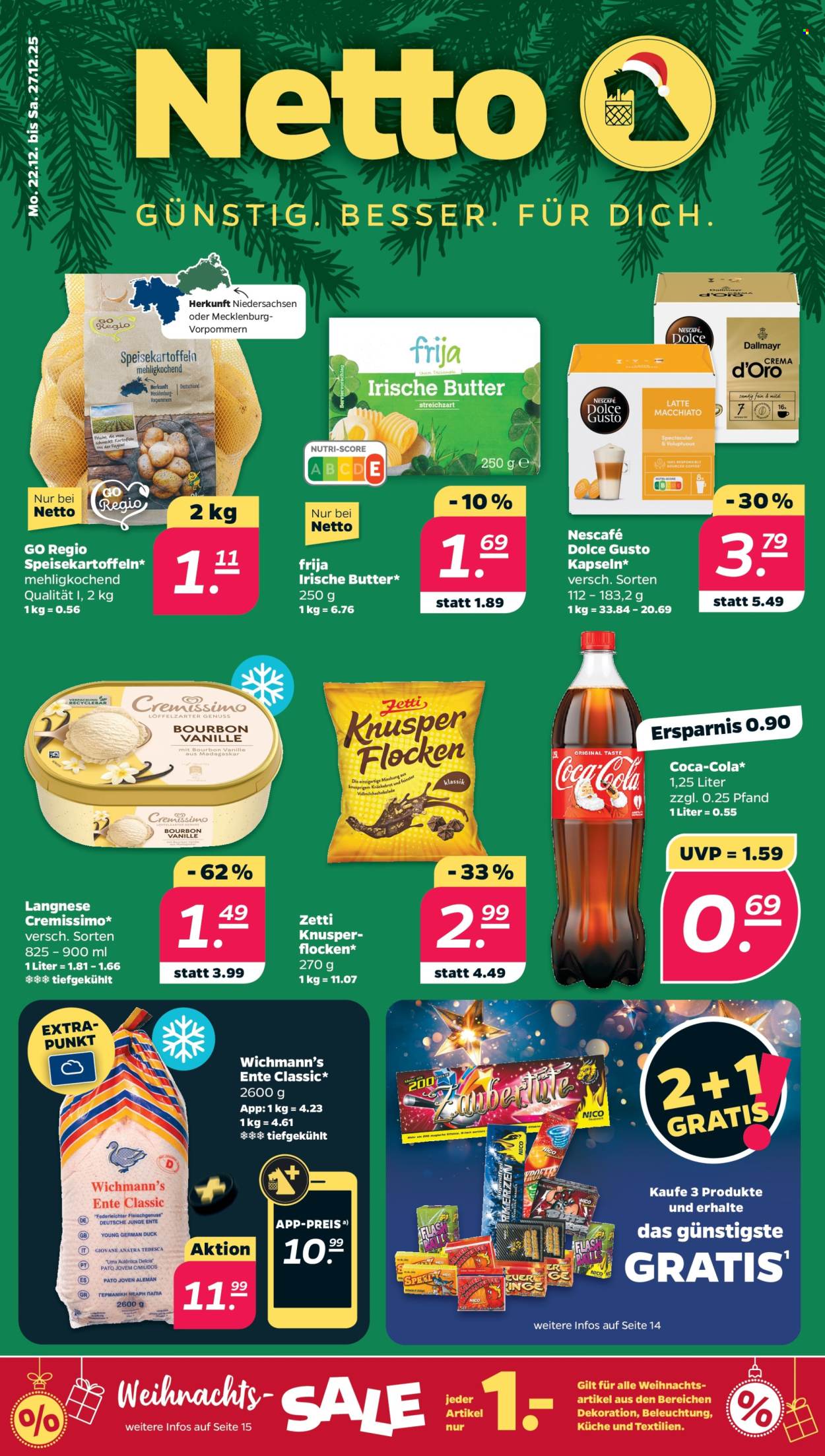 Netto Prospekte  - 22.12.2025 - 27.12.2025. Seite 1