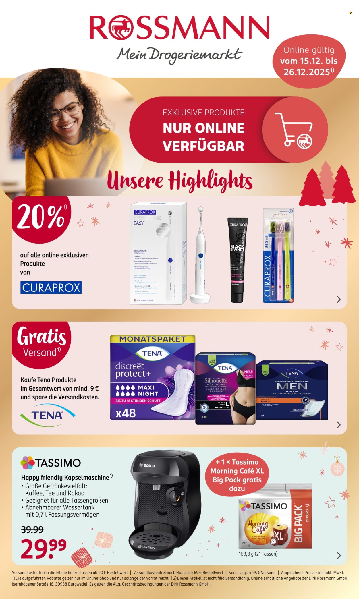 Rossmann Prospekte  - 15.12.2025 - 26.12.2025. Seite 1