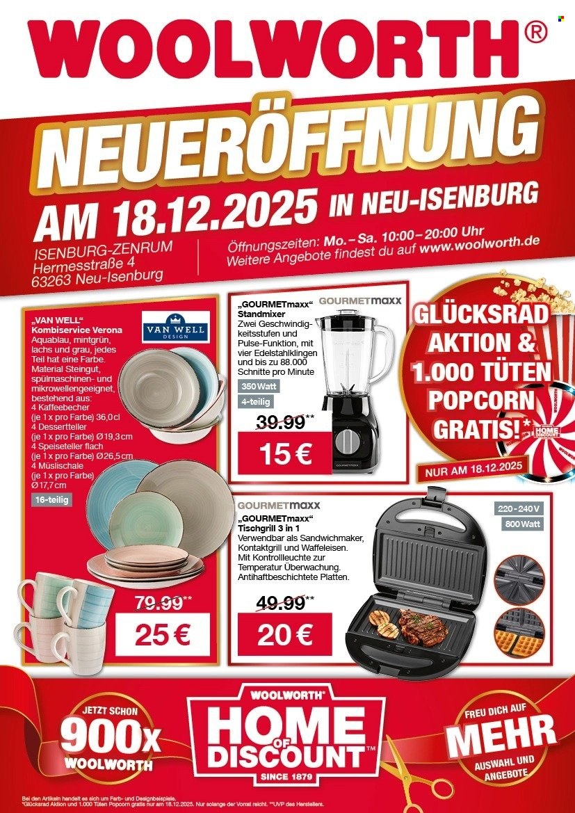 Woolworth Prospekte  - 18.12.2025 - 18.12.2025. Seite 1