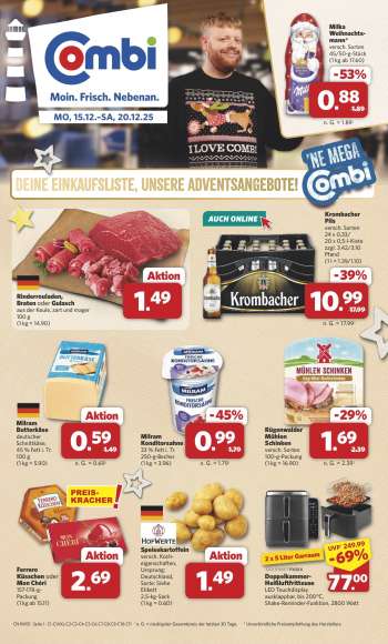 Prospekte Combi - 15.12.2025 - 20.12.2025.