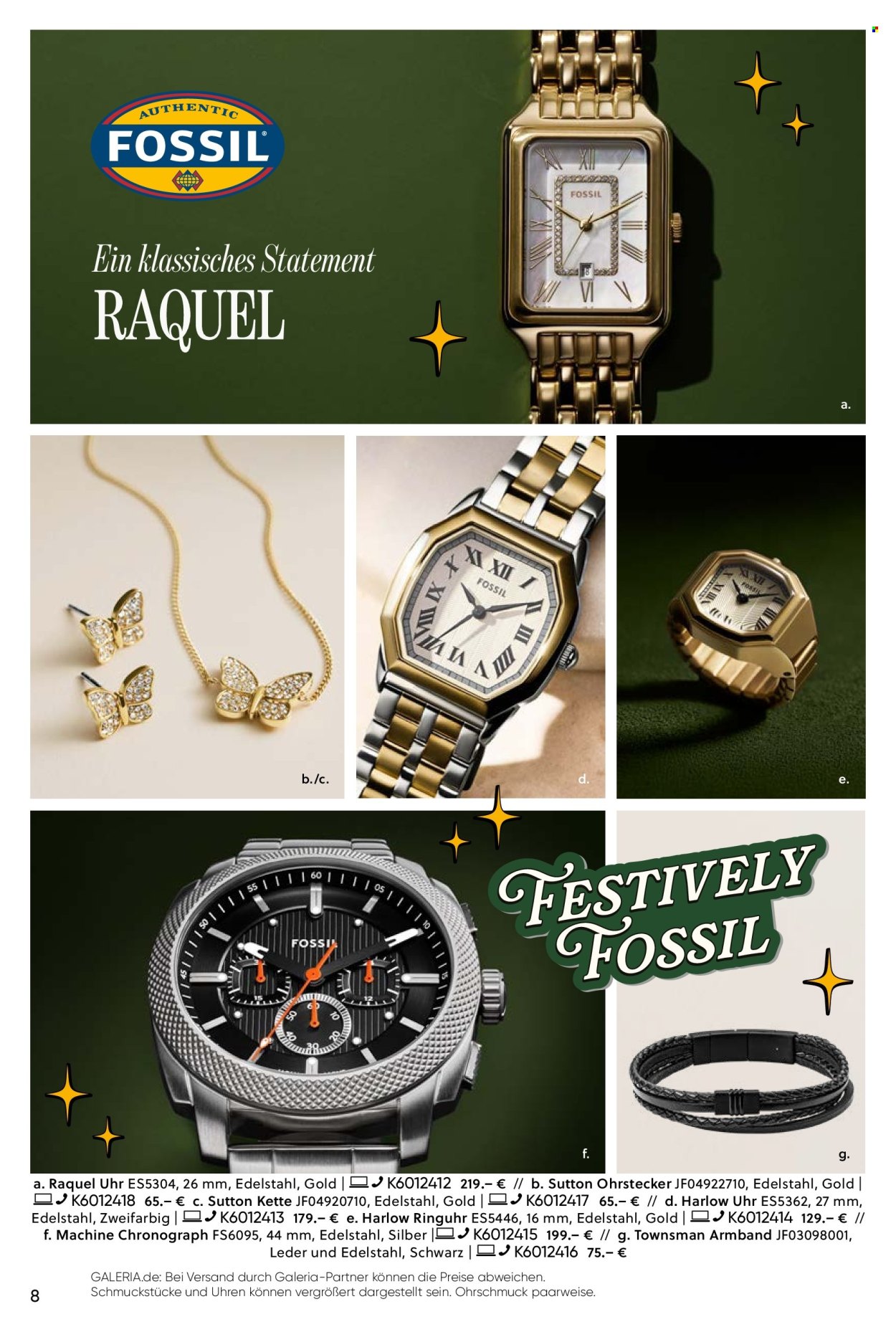 GALERIA Karstadt Kaufhof Prospekte  - 17.12.2025 - 23.12.2025. Seite 8
