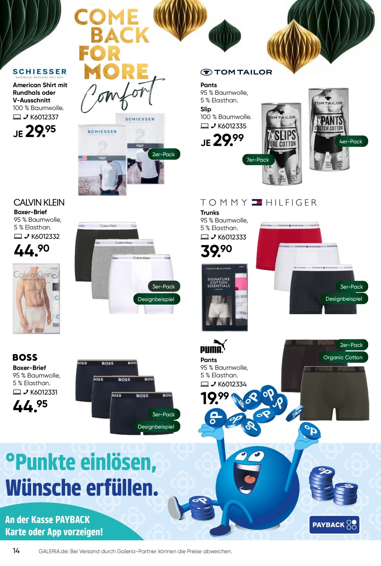 GALERIA Karstadt Kaufhof Prospekte  - 17.12.2025 - 23.12.2025. Seite 14