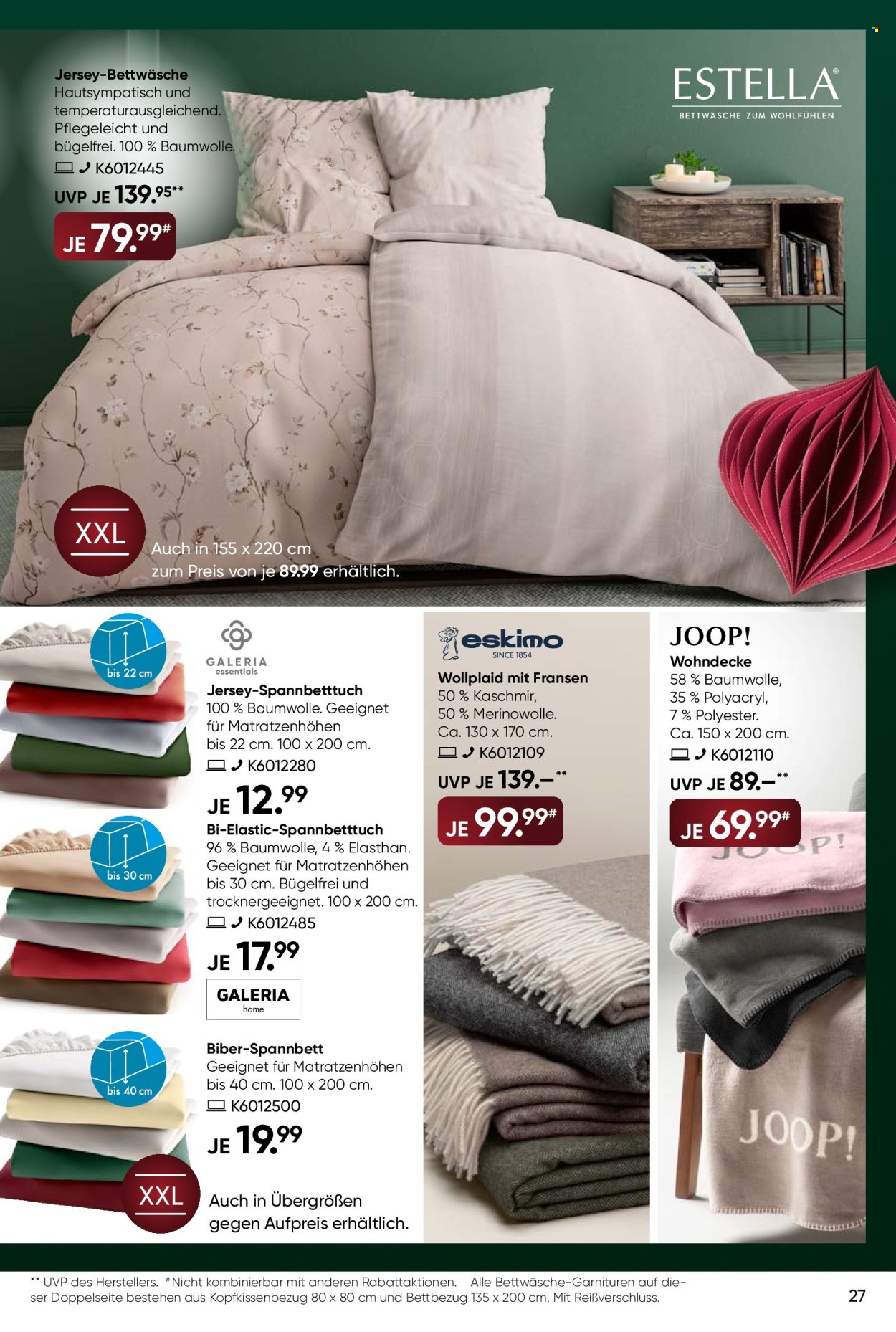 GALERIA Karstadt Kaufhof Prospekte  - 17.12.2025 - 23.12.2025. Seite 27