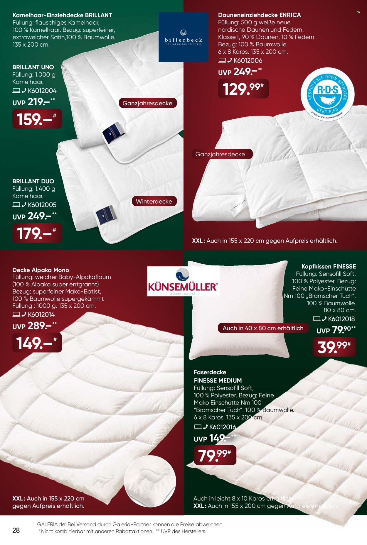GALERIA Karstadt Kaufhof Prospekte  - 17.12.2025 - 23.12.2025. Seite 28