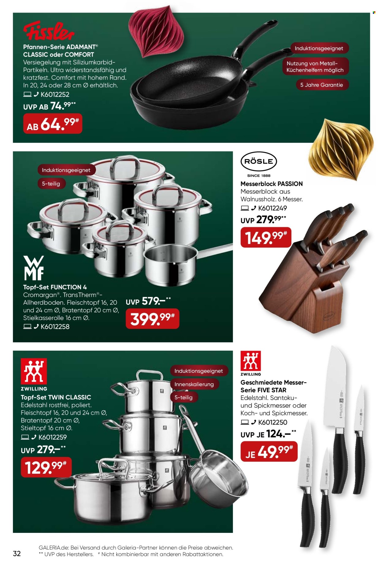 GALERIA Karstadt Kaufhof Prospekte  - 17.12.2025 - 23.12.2025. Seite 32