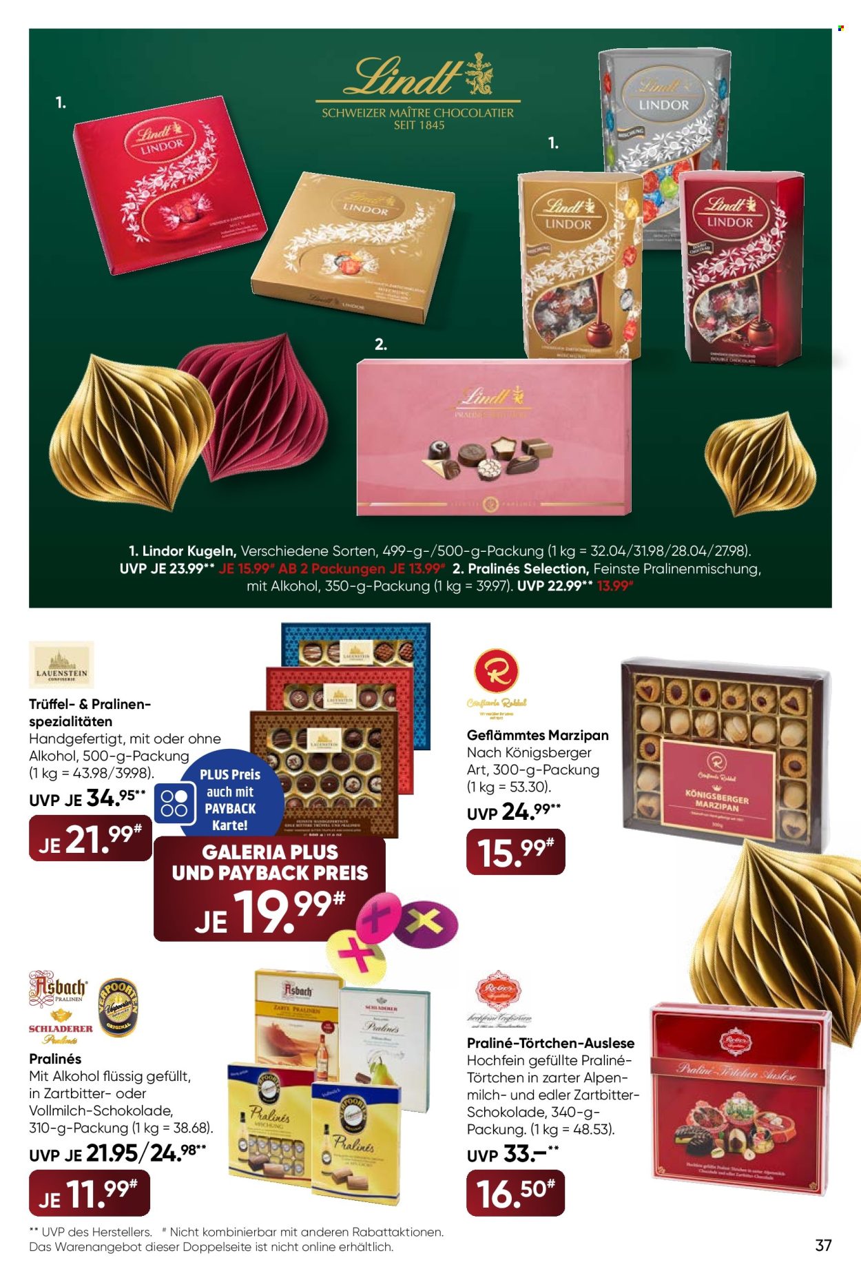 GALERIA Karstadt Kaufhof Prospekte  - 17.12.2025 - 23.12.2025. Seite 37