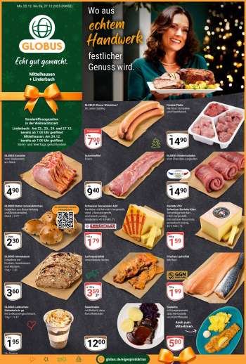 Prospekte Globus - 22.12.2025 - 27.12.2025.