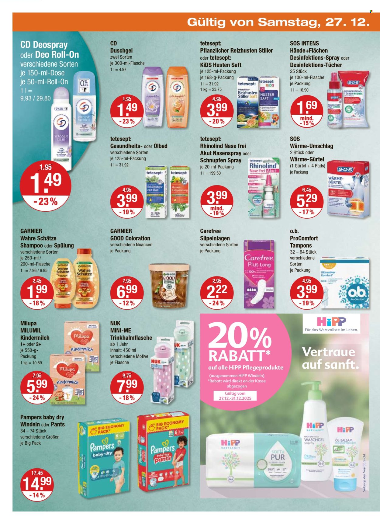 V-Markt Prospekte  - 27.12.2025 - 31.12.2025. Seite 10