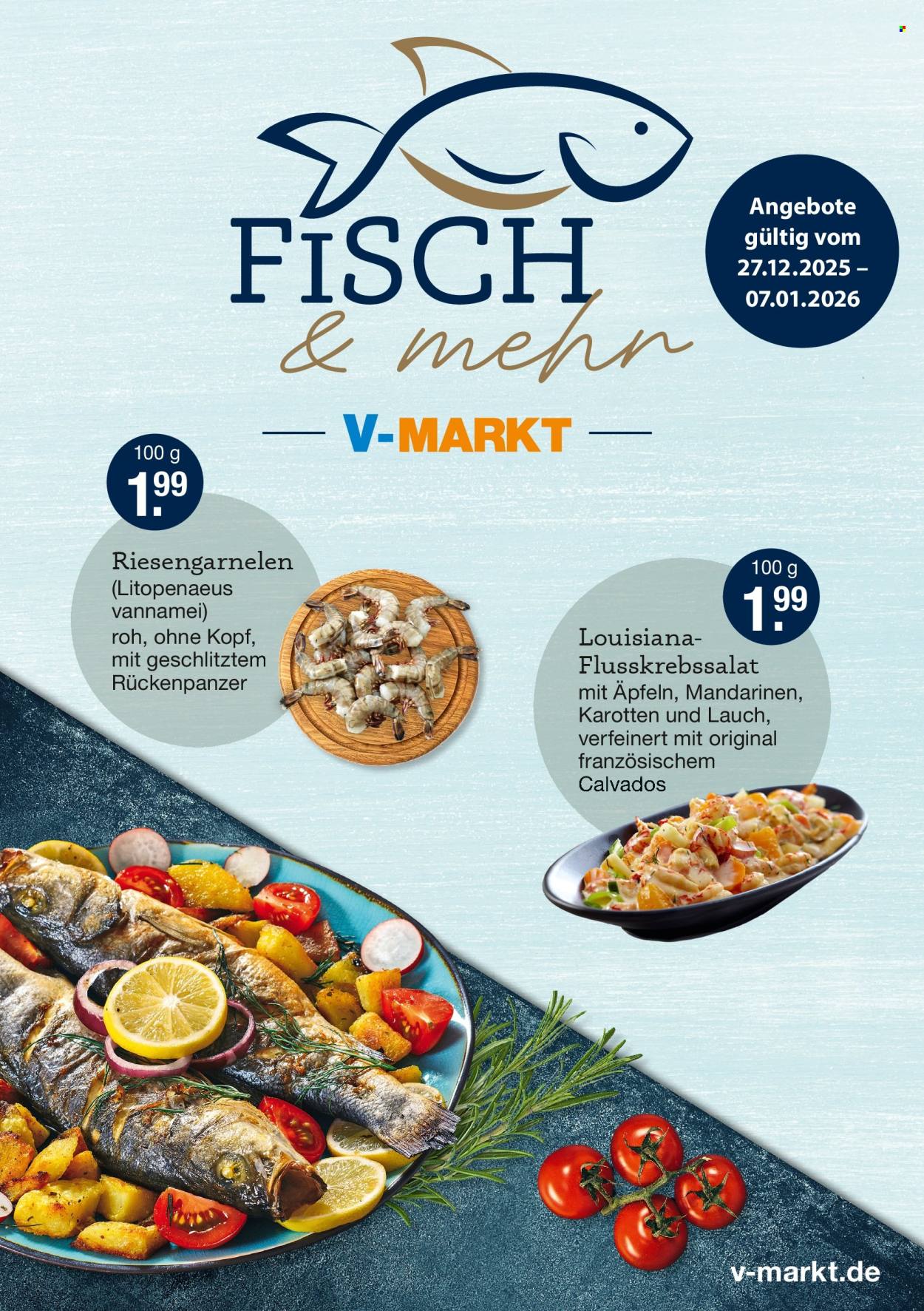 V-Markt Prospekte  - 27.12.2025 - 7.01.2026. Seite 1