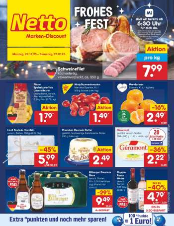 Prospekte Netto Marken-Discount - 22.12.2025 - 27.12.2025.