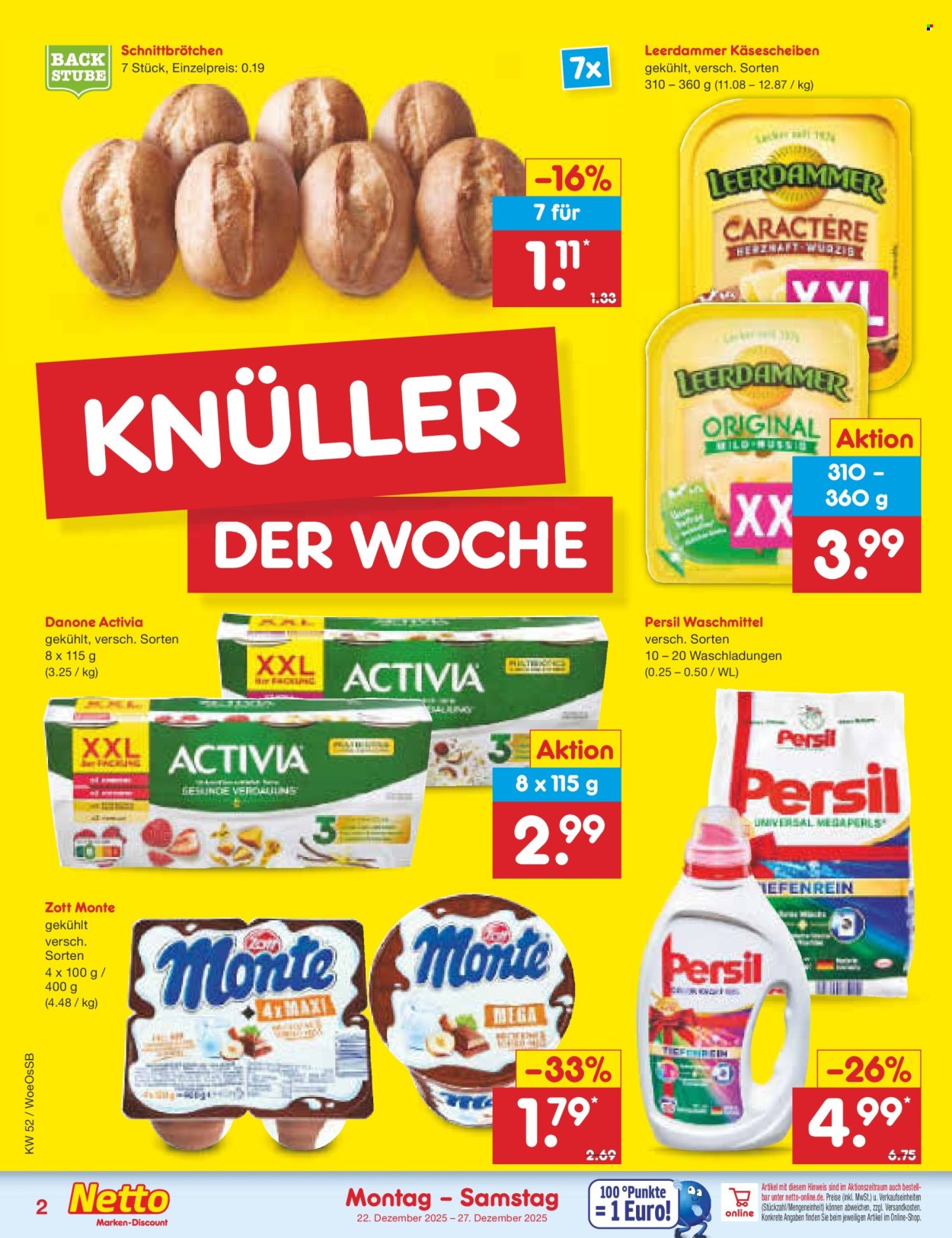 Netto Marken-Discount Prospekte  - 22.12.2025 - 27.12.2025. Seite 2