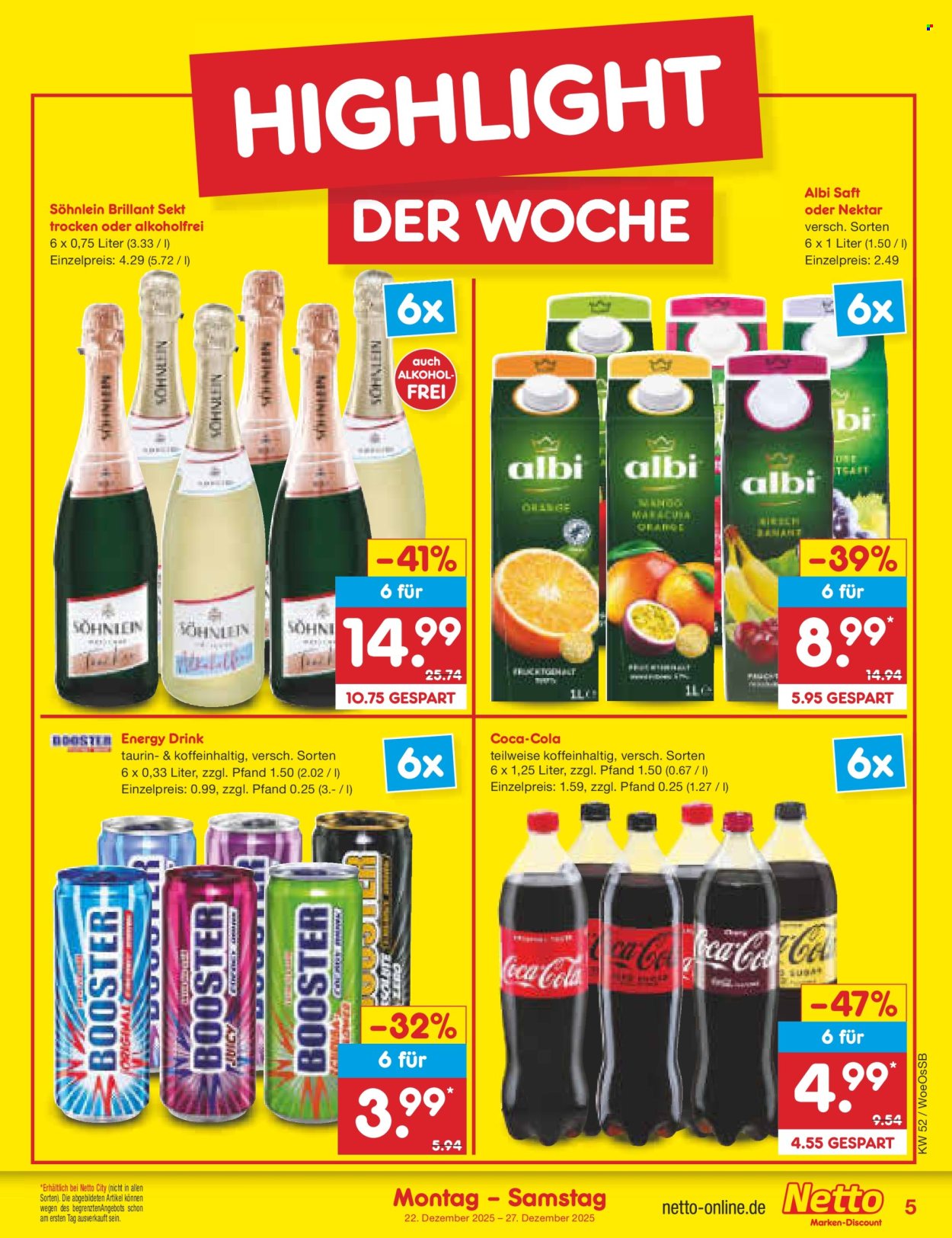 Netto Marken-Discount Prospekte  - 22.12.2025 - 27.12.2025. Seite 5