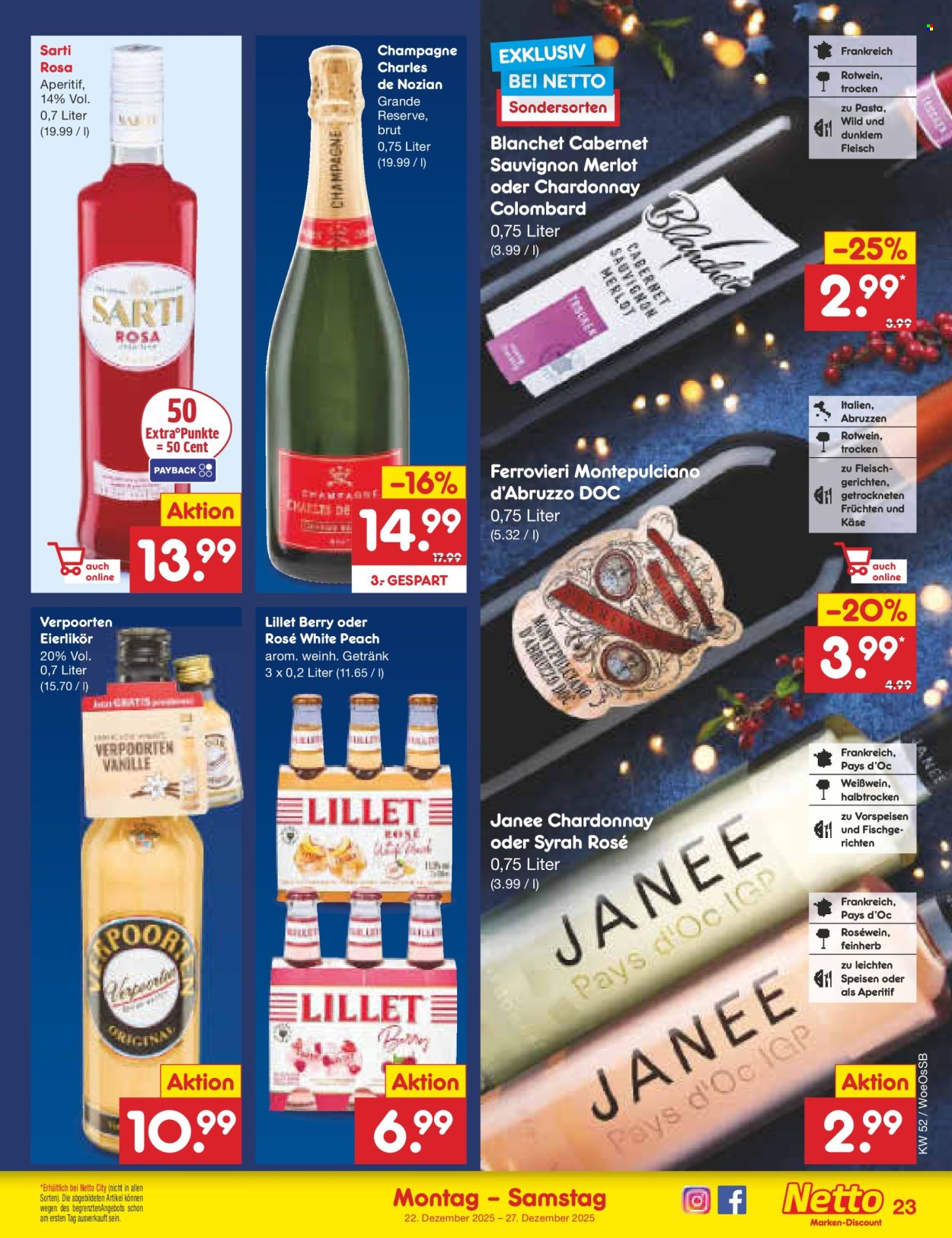 Netto Marken-Discount Prospekte  - 22.12.2025 - 27.12.2025. Seite 23