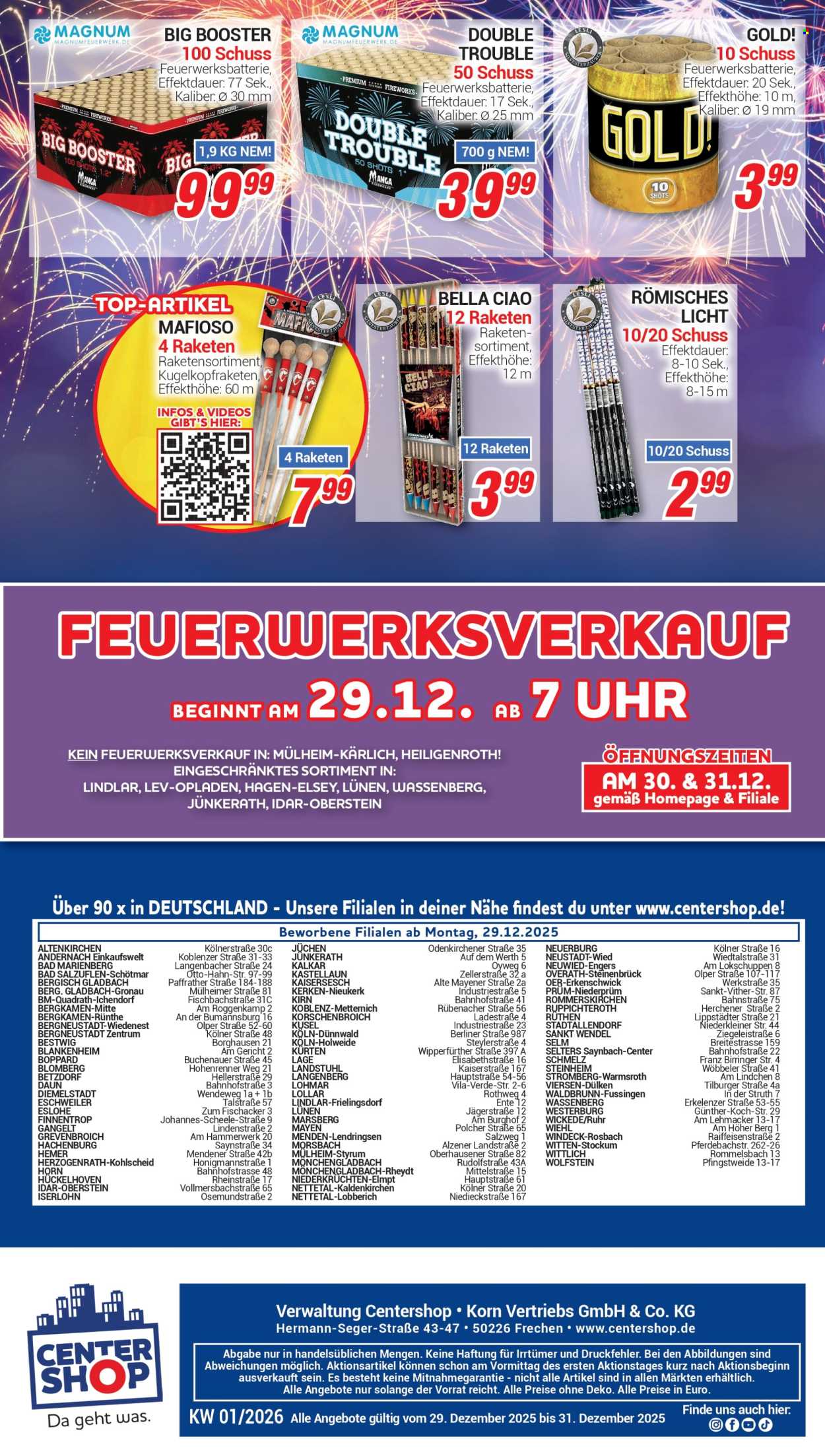 CENTERSHOP Prospekte  - 29.12.2025 - 31.12.2025. Seite 11