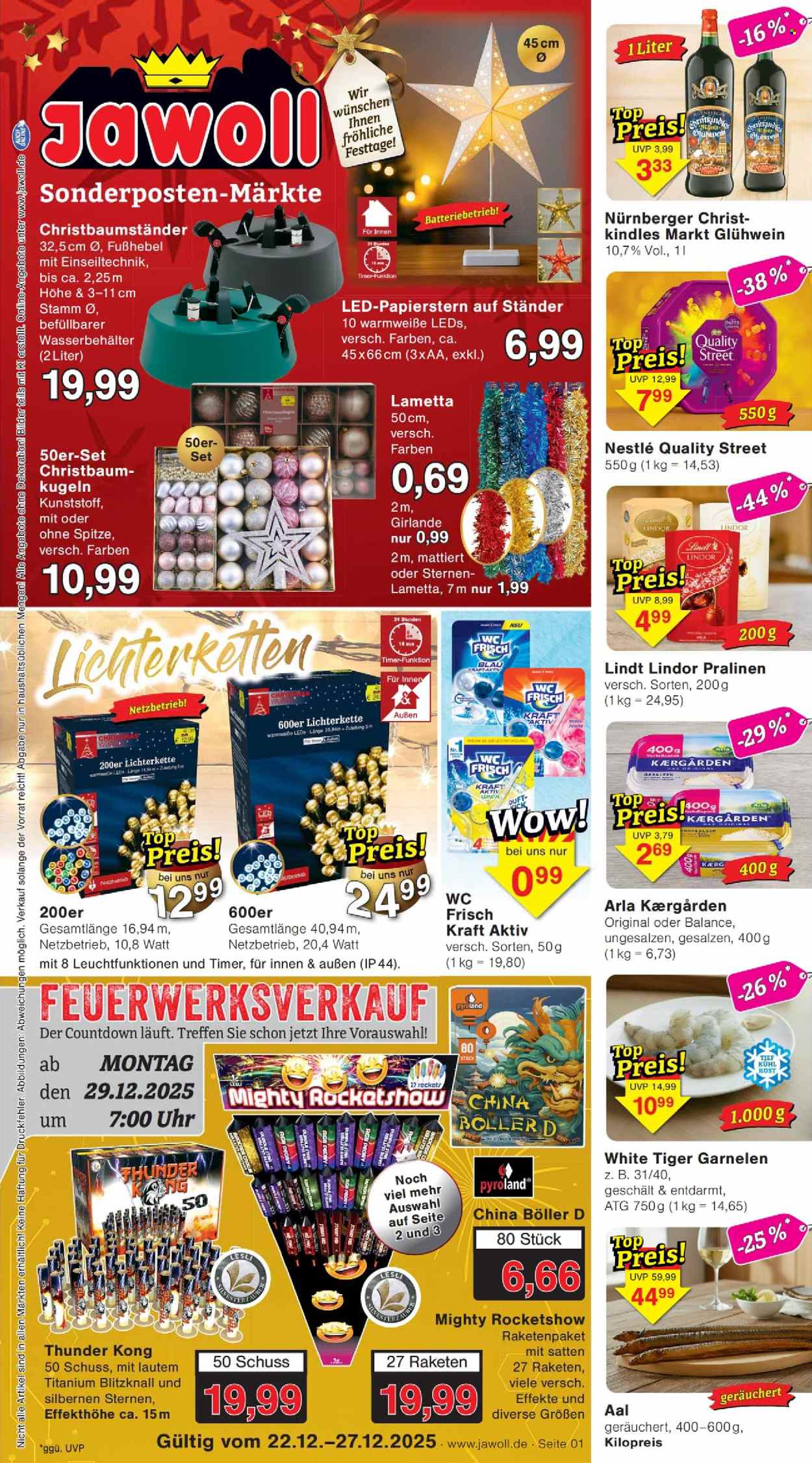 Jawoll Prospekte  - 22.12.2025 - 27.12.2025. Seite 1