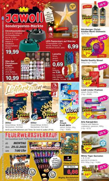 Prospekte Jawoll - 22.12.2025 - 27.12.2025.