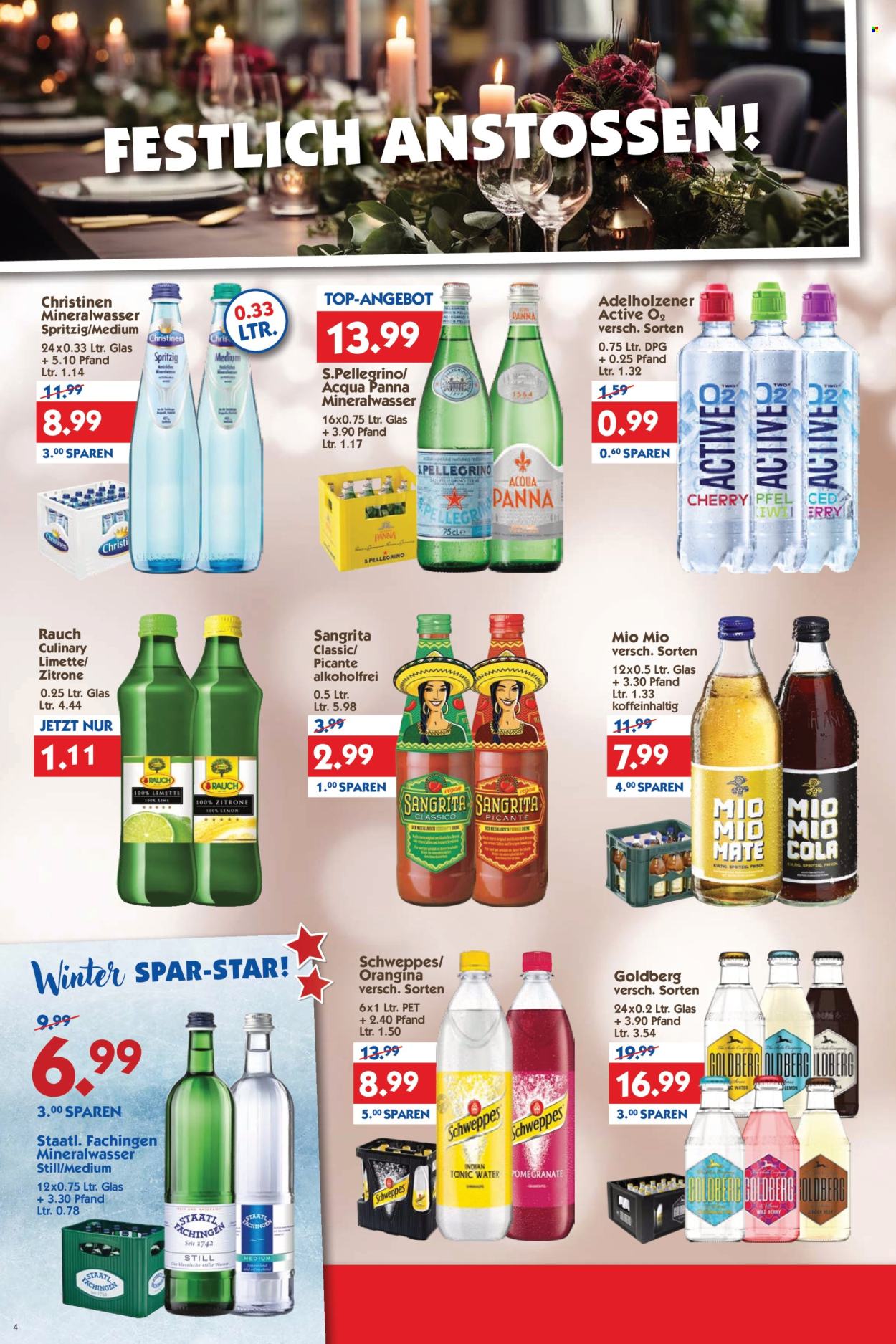 Hol'ab! Getränkemarkt Prospekte  - 22.12.2025 - 31.12.2025. Seite 4
