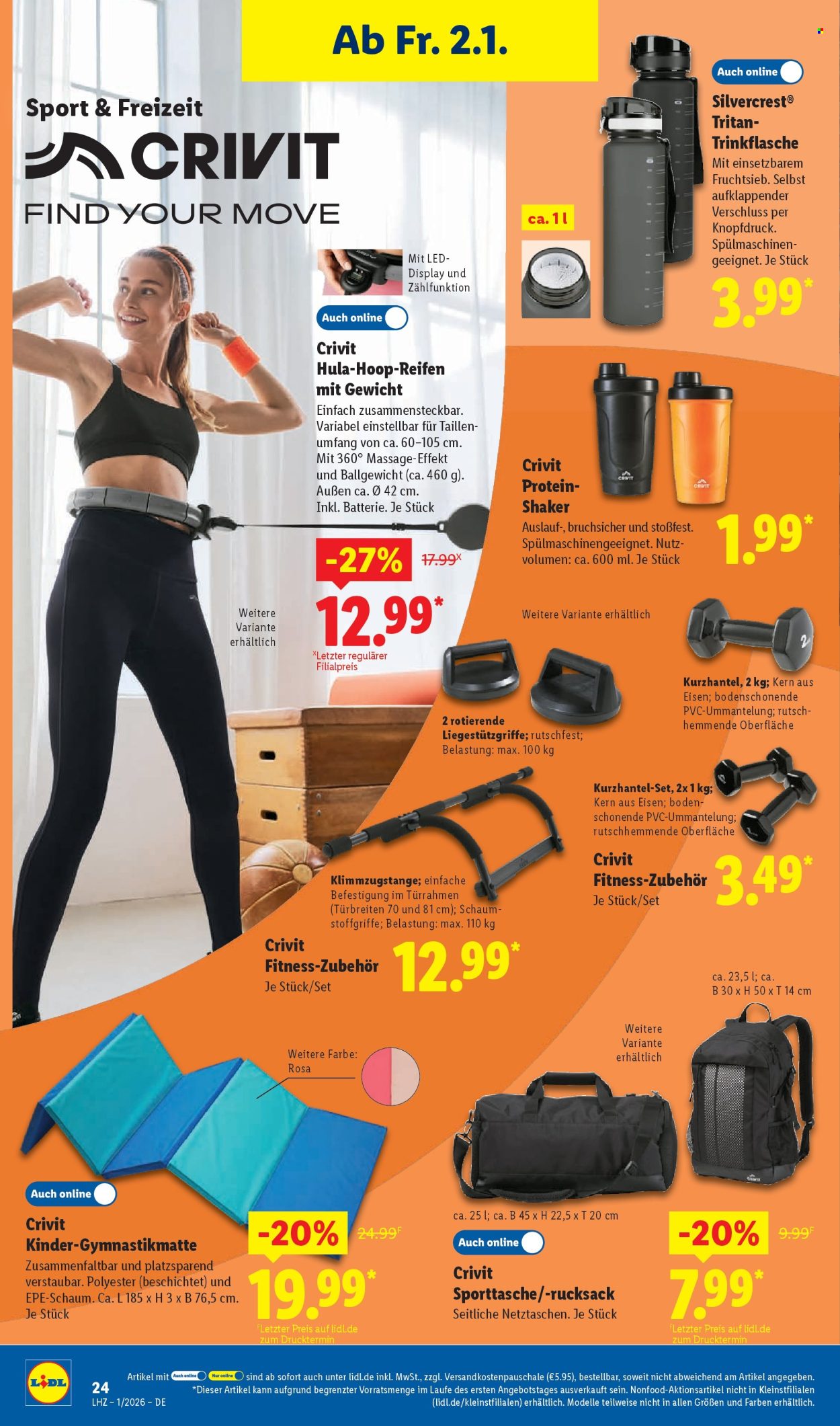 Lidl Prospekte  - 29.12.2025 - 3.01.2026. Seite 38