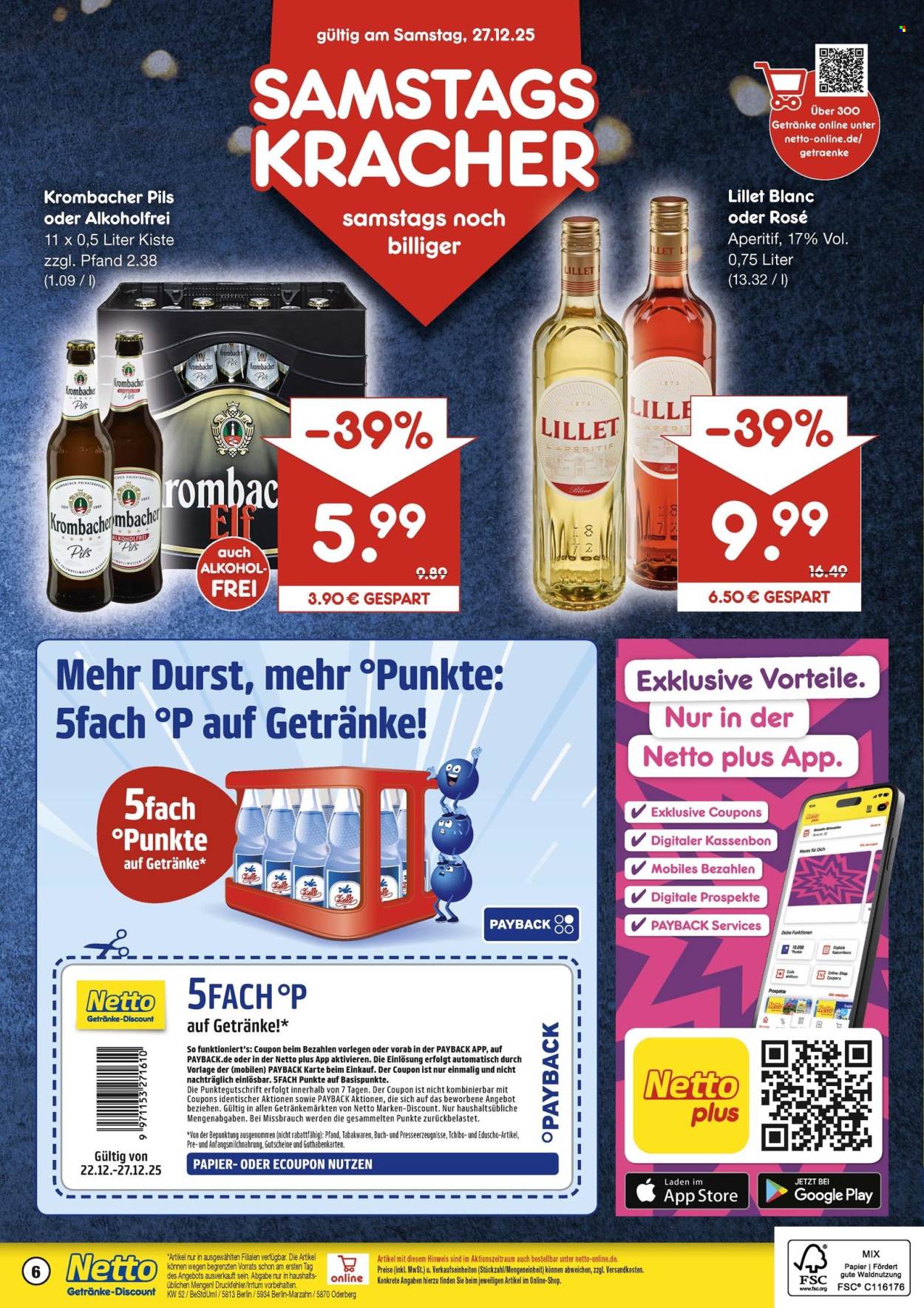 Netto Marken-Discount Prospekte  - 22.12.2025 - 27.12.2025. Seite 6