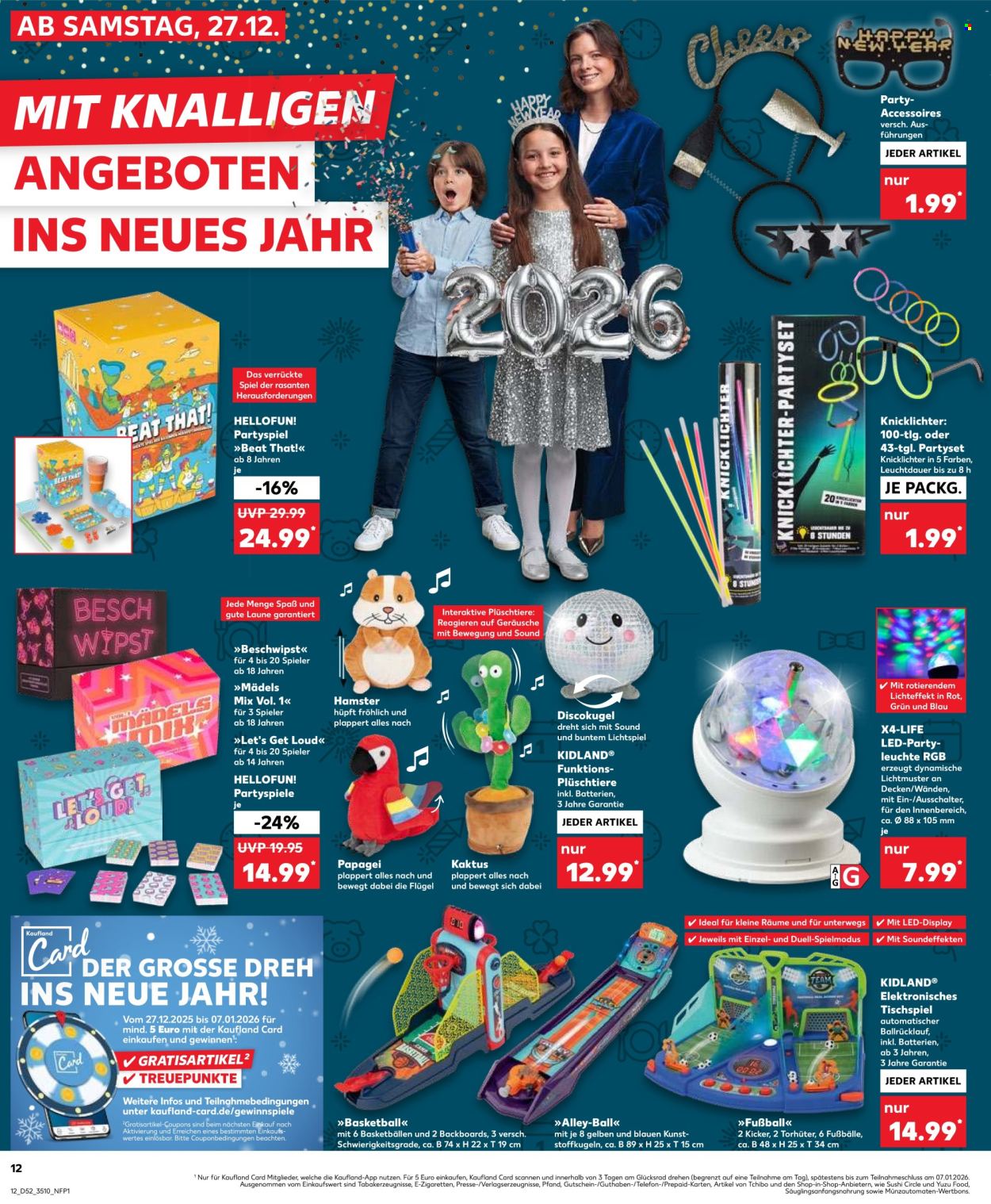 Kaufland Prospekte  - 27.12.2025 - 31.12.2025. Seite 12