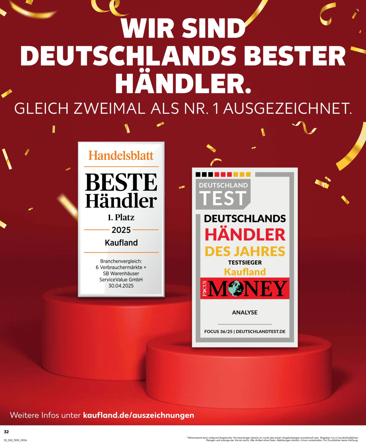 Kaufland Prospekte  - 27.12.2025 - 31.12.2025. Seite 32