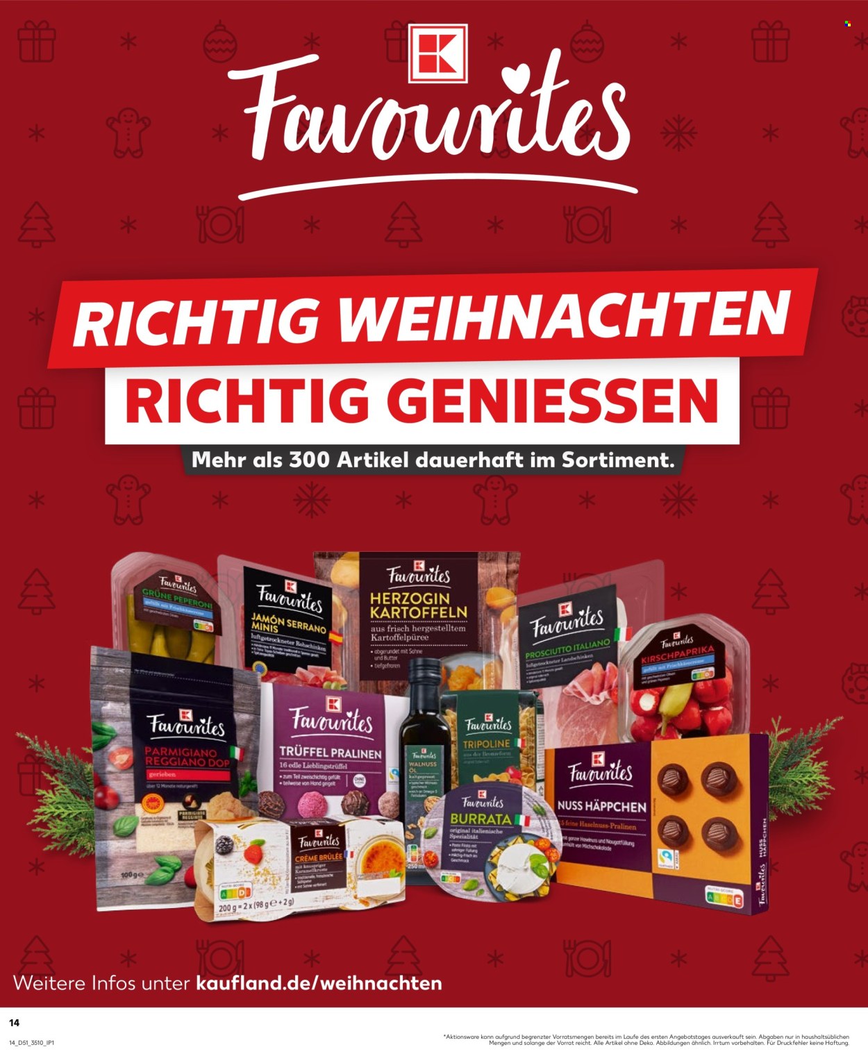 Kaufland Prospekte  - 22.12.2025 - 24.12.2025. Seite 14