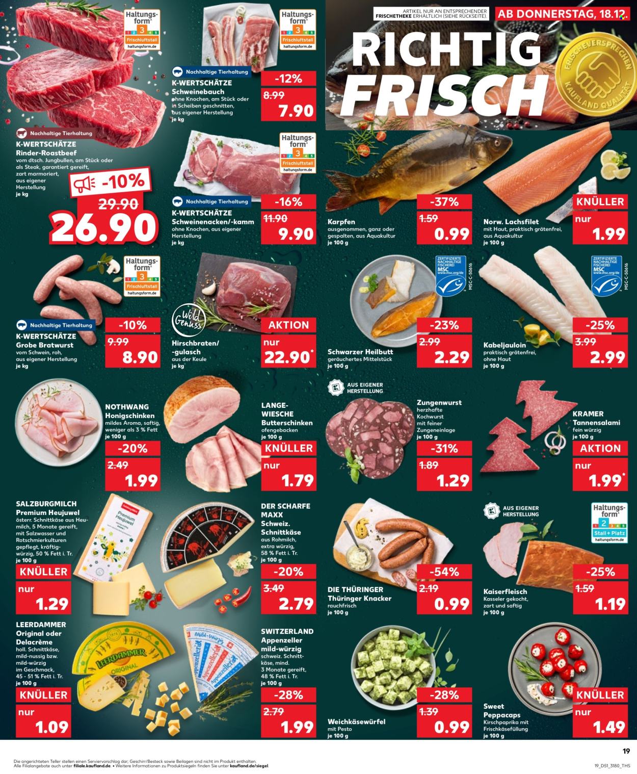 Kaufland Prospekte  - 22.12.2025 - 24.12.2025. Seite 19