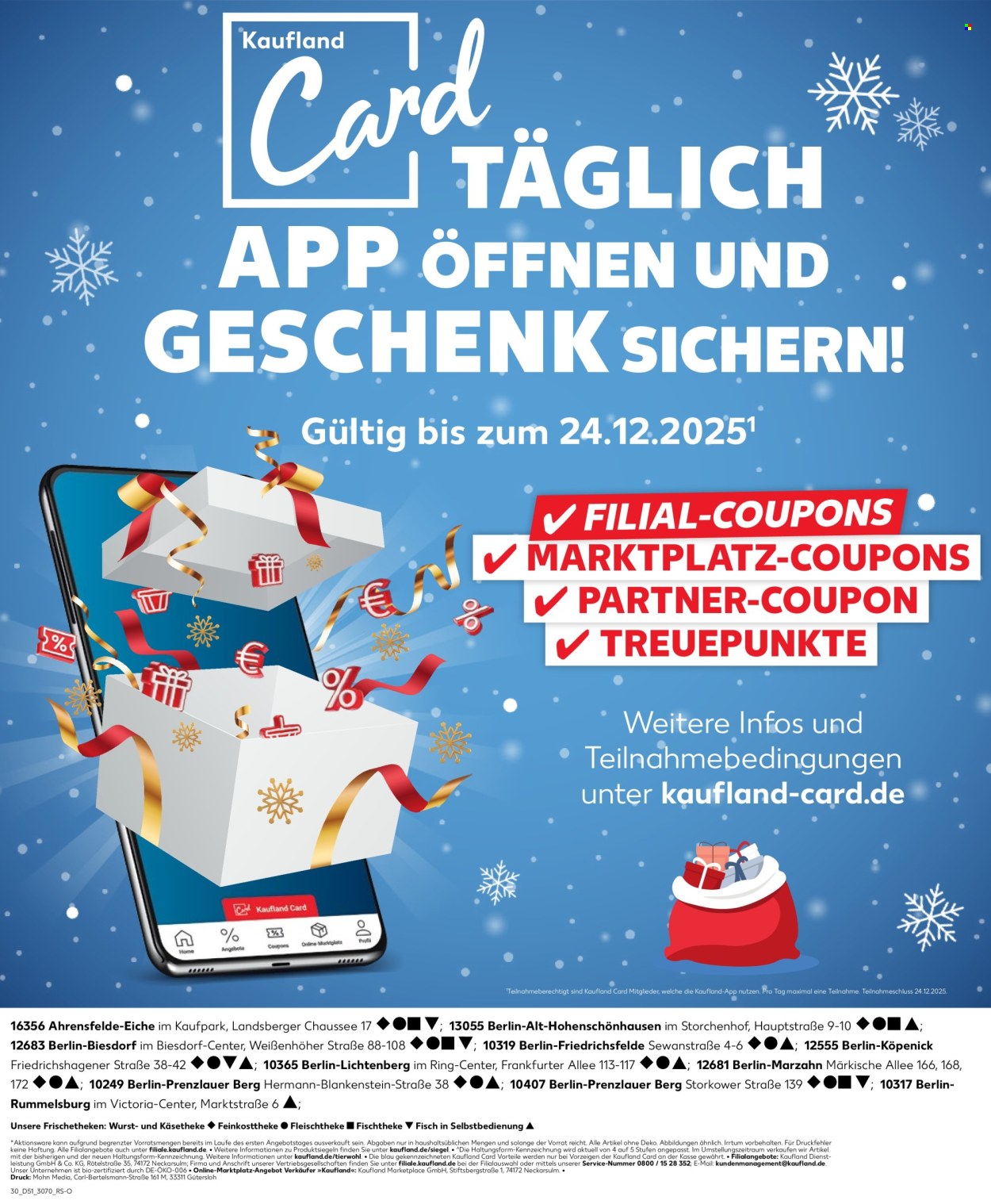 Kaufland Prospekte  - 22.12.2025 - 24.12.2025. Seite 30