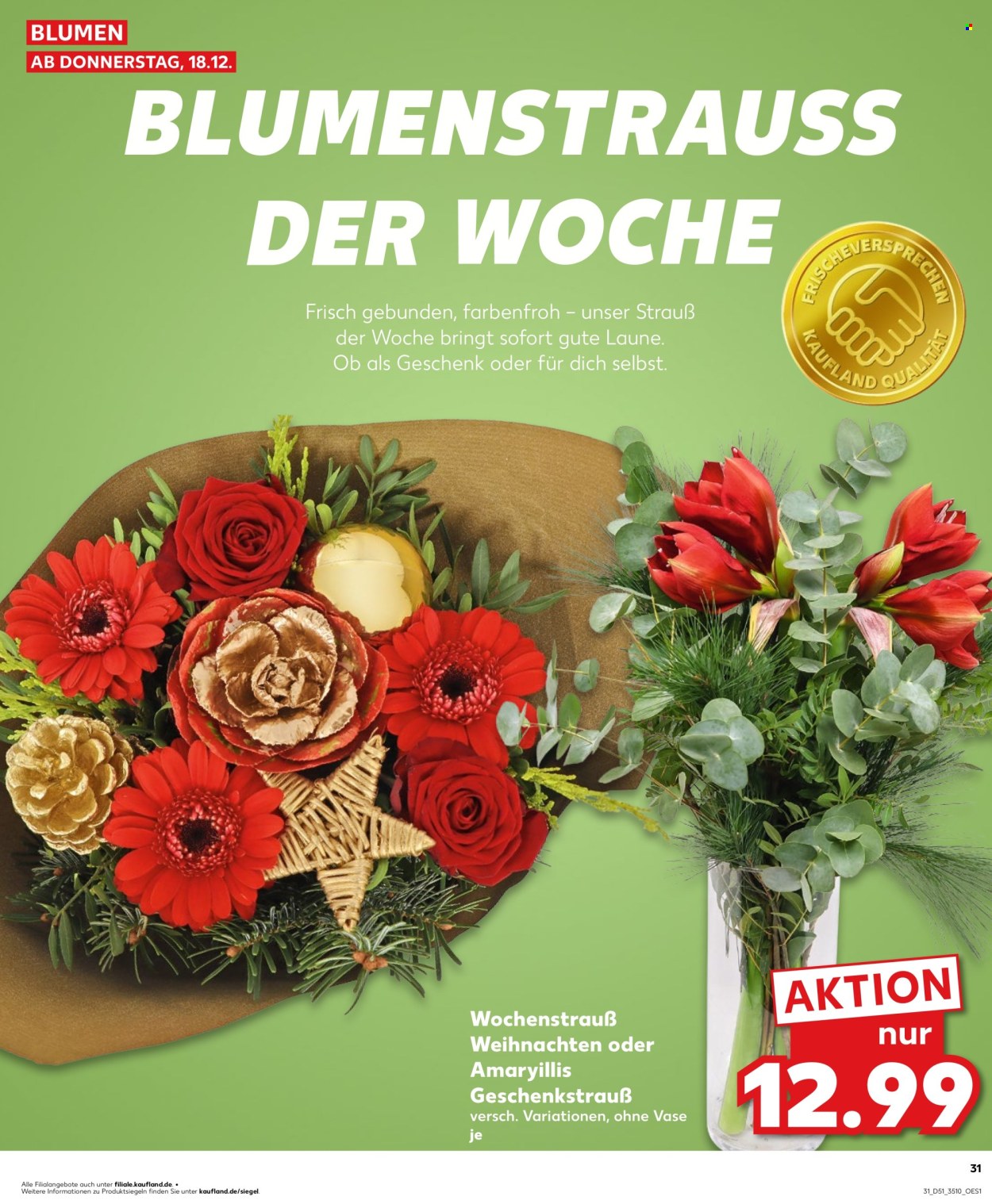 Kaufland Prospekte  - 22.12.2025 - 24.12.2025. Seite 31