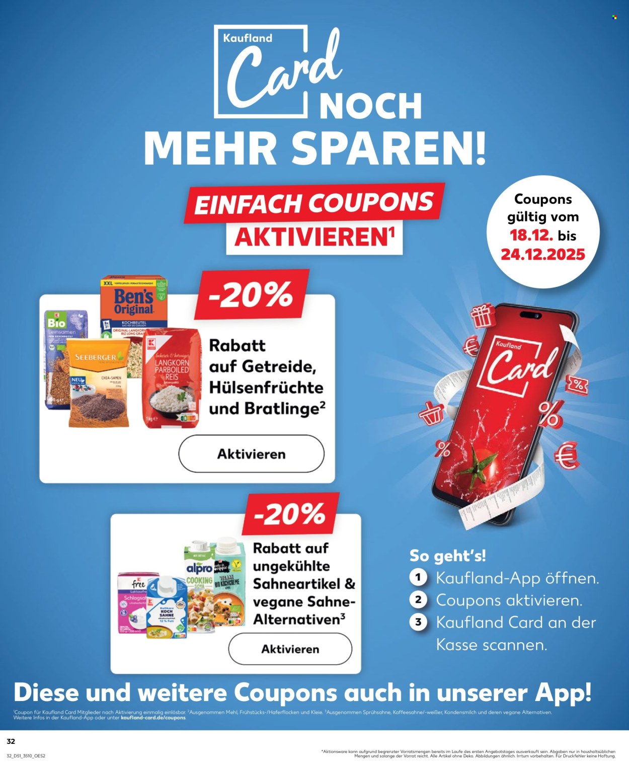 Kaufland Prospekte  - 22.12.2025 - 24.12.2025. Seite 32