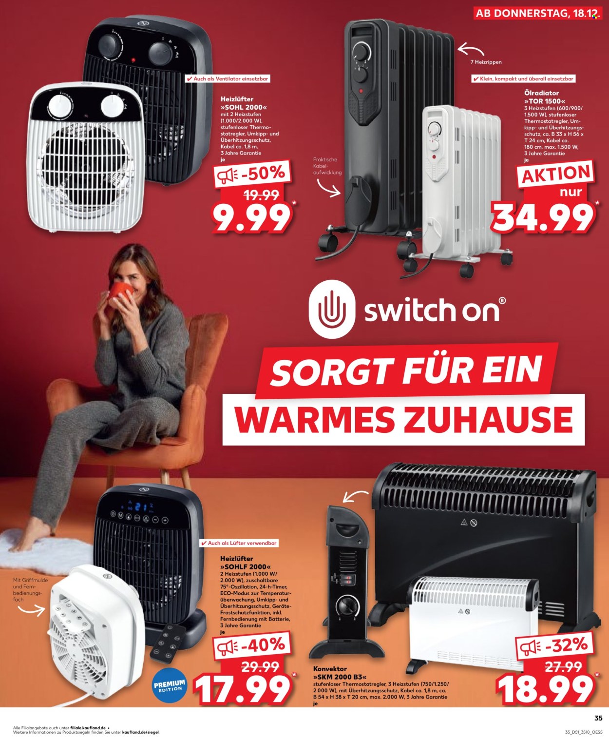 Kaufland Prospekte  - 22.12.2025 - 24.12.2025. Seite 35