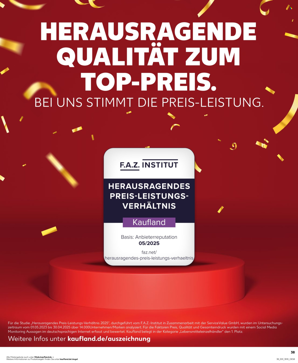 Kaufland Prospekte  - 22.12.2025 - 24.12.2025. Seite 38