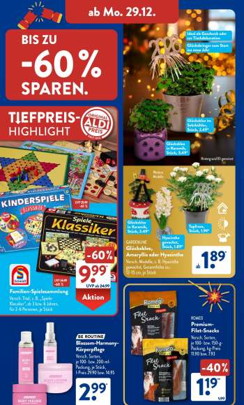 thumbnail - GARDENLINE Glücksklee, Amaryllis oder Hyazinthe
