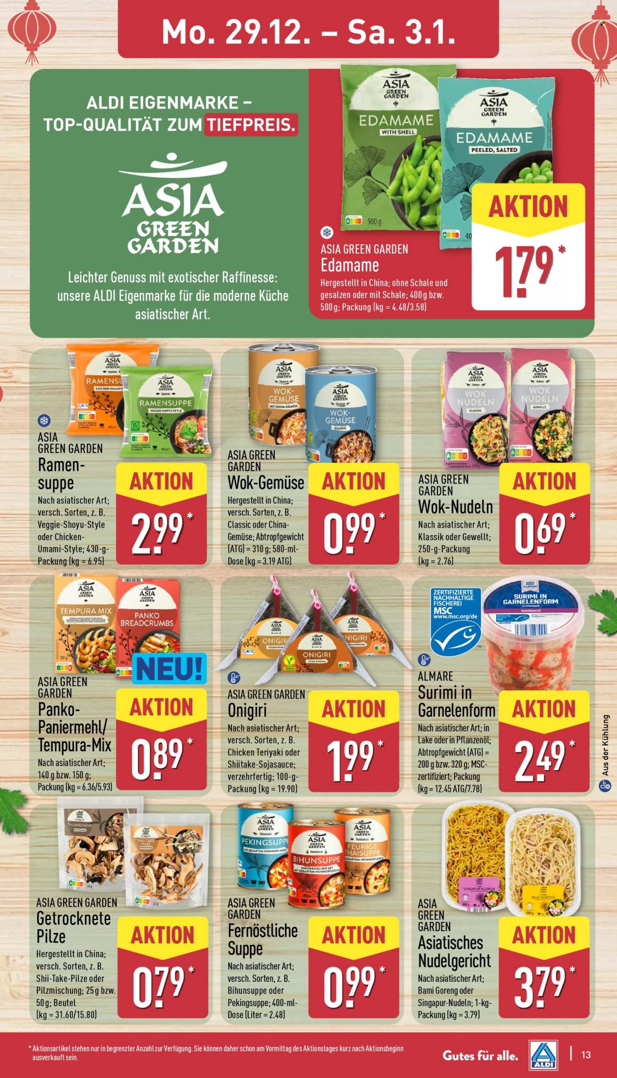 ALDI Nord Prospekte  - 29.12.2025 - 3.01.2026. Seite 13