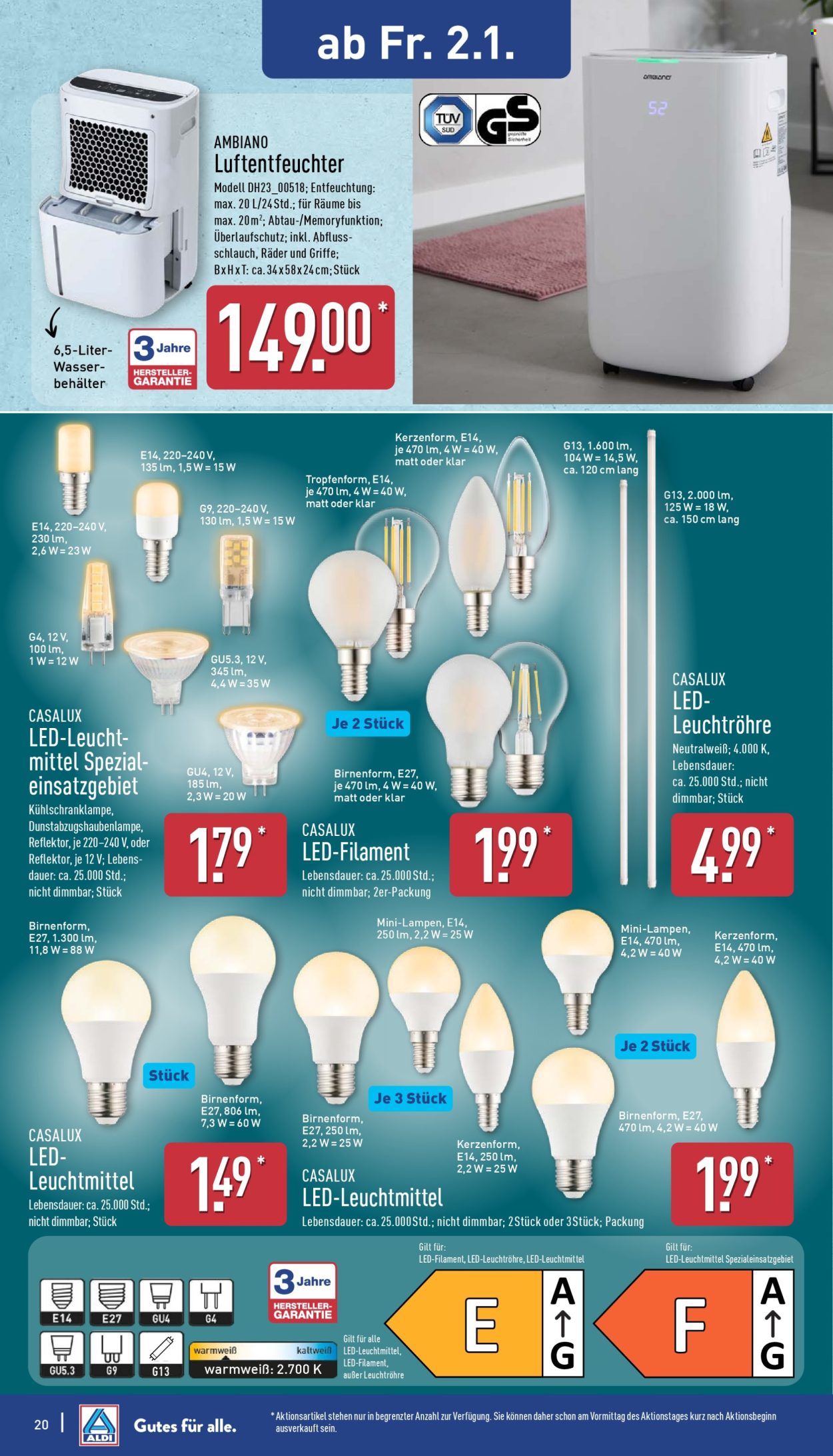 ALDI Nord Prospekte  - 29.12.2025 - 3.01.2026. Seite 20