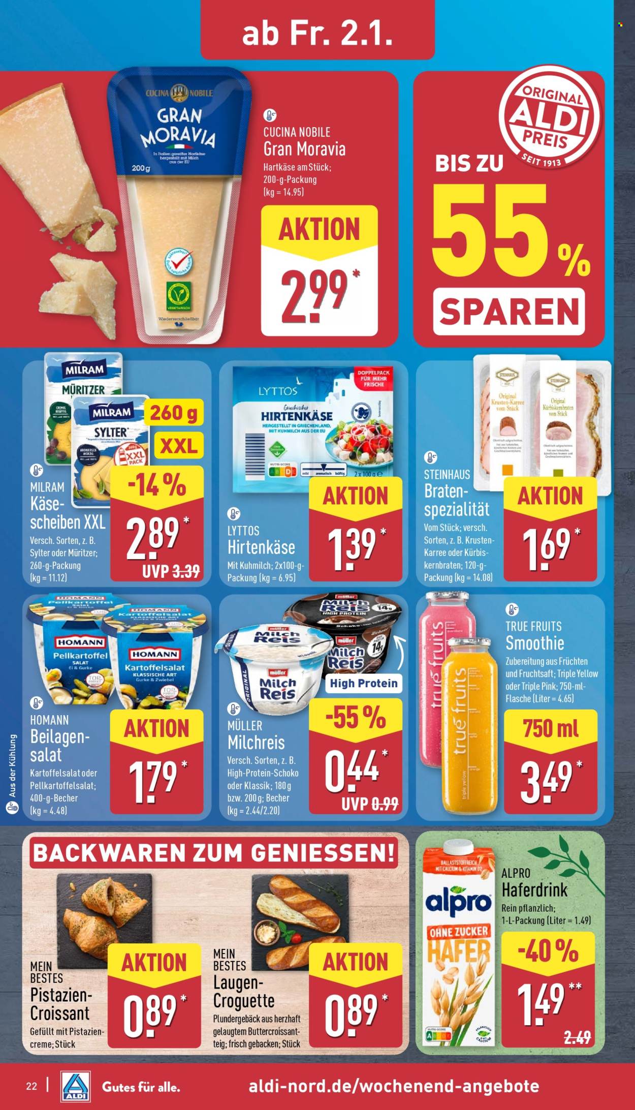 ALDI Nord Prospekte  - 29.12.2025 - 3.01.2026. Seite 22