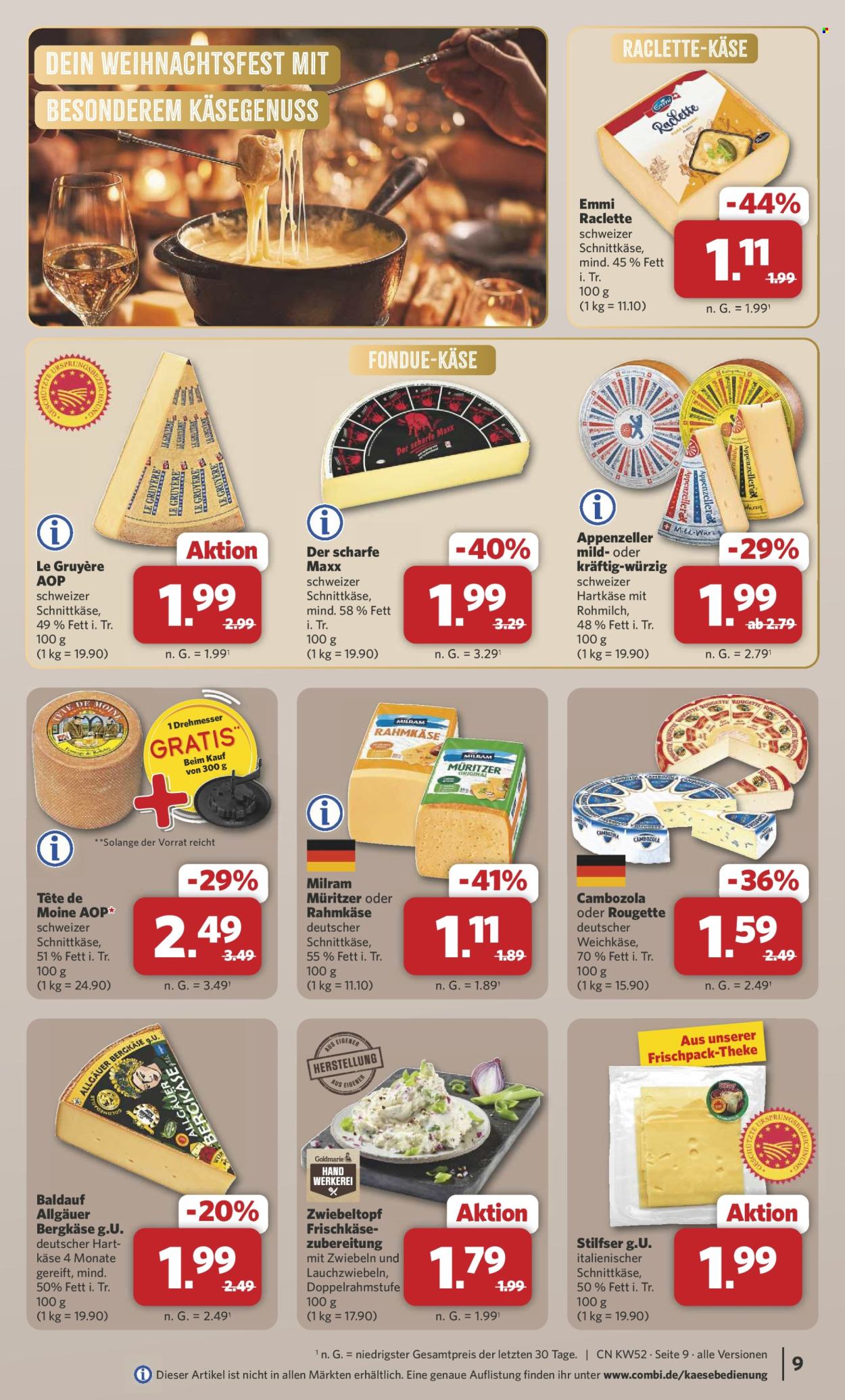 Combi Prospekte  - 22.12.2025 - 27.12.2025. Seite 9
