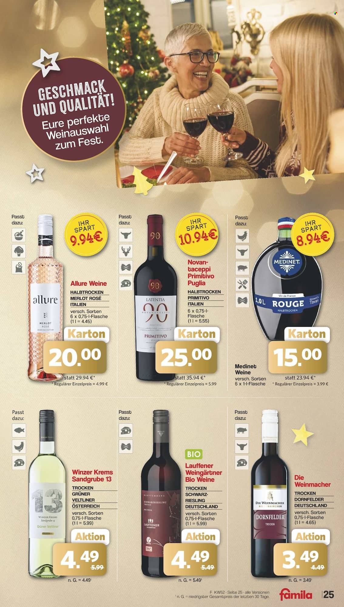 famila Prospekte  - 22.12.2025 - 27.12.2025. Seite 25