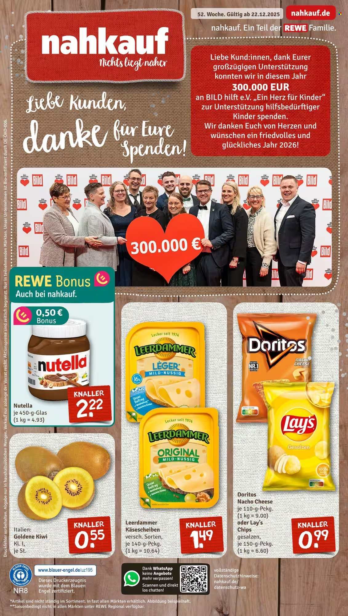 Nahkauf Prospekte  - 22.12.2025 - 27.12.2025. Seite 1