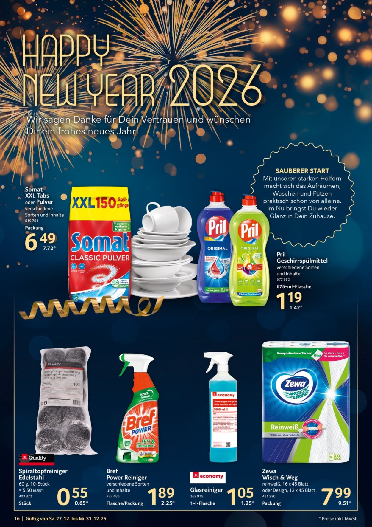Selgros Prospekte  - 27.12.2025 - 31.12.2025. Seite 16